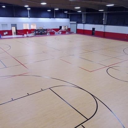 NetSports Indoor Facility pickleball courts