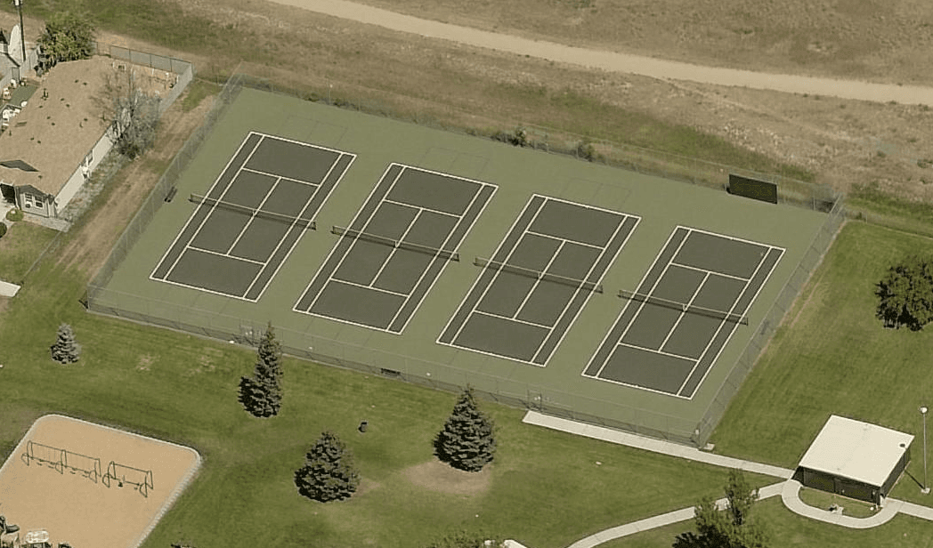 Barney Park pickleball courts