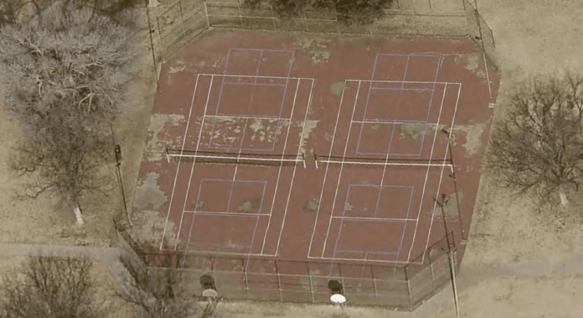 Davis Park pickleball courts