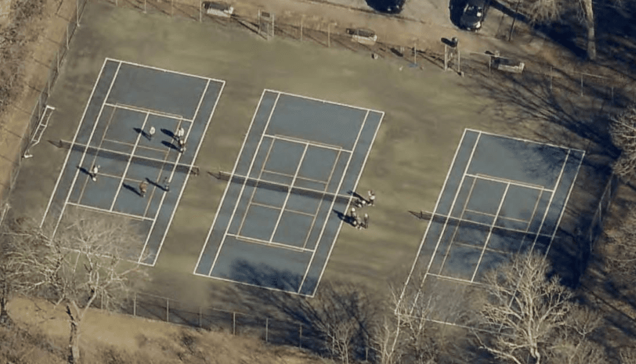 Manville Courts pickleball courts