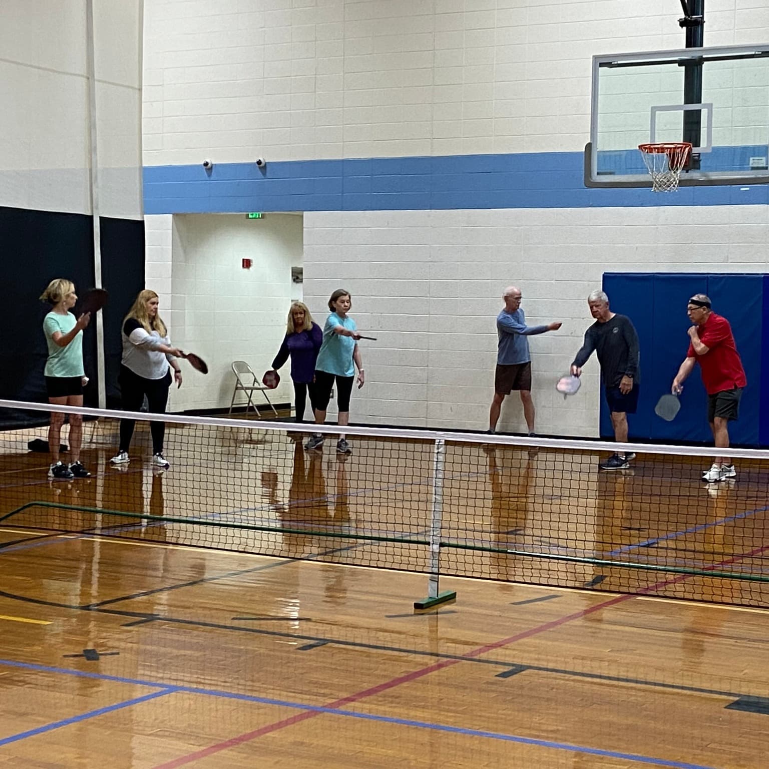 Greystone YMCA pickleball courts