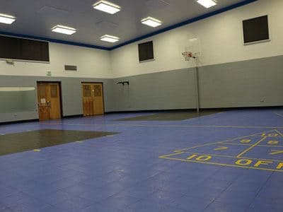 Pocatello Community Recreation Center pickleball courts