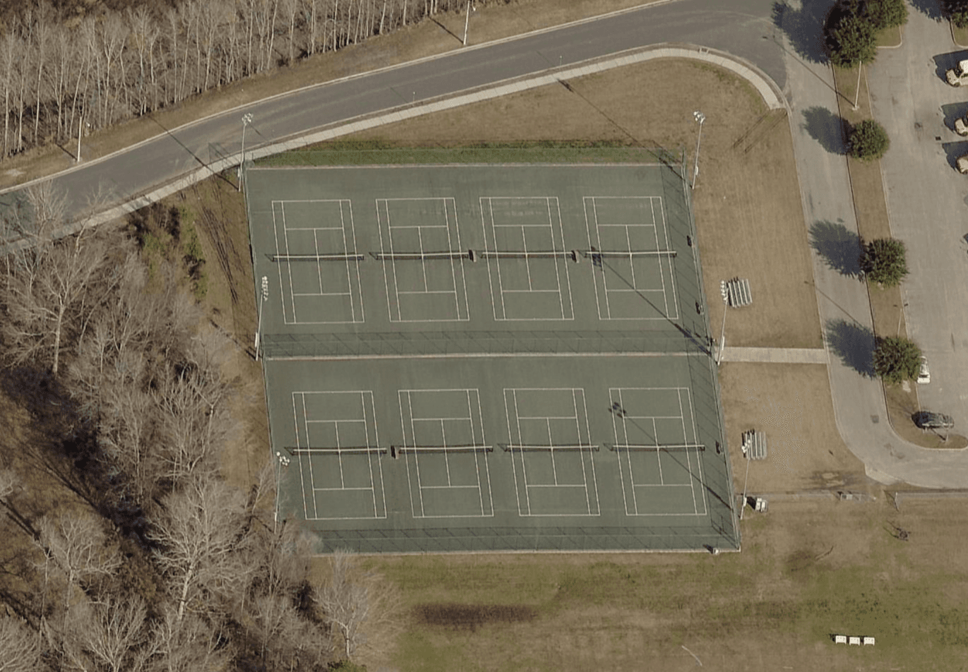 Great Bridge High School pickleball courts
