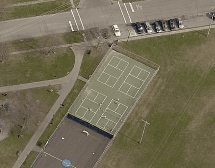 Shapiro Park pickleball courts