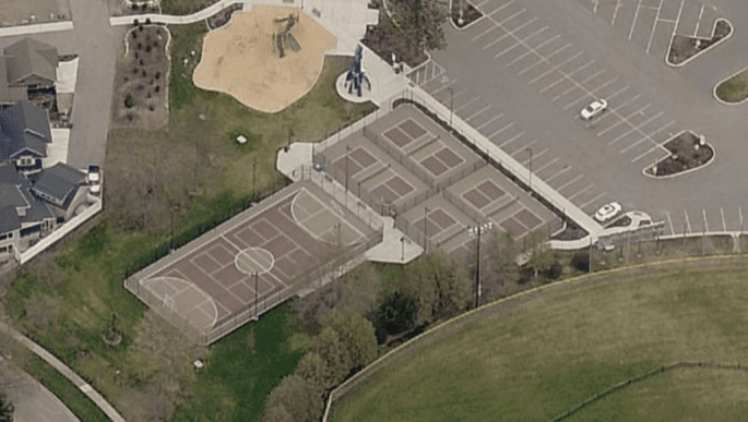 Memorial Field pickleball courts