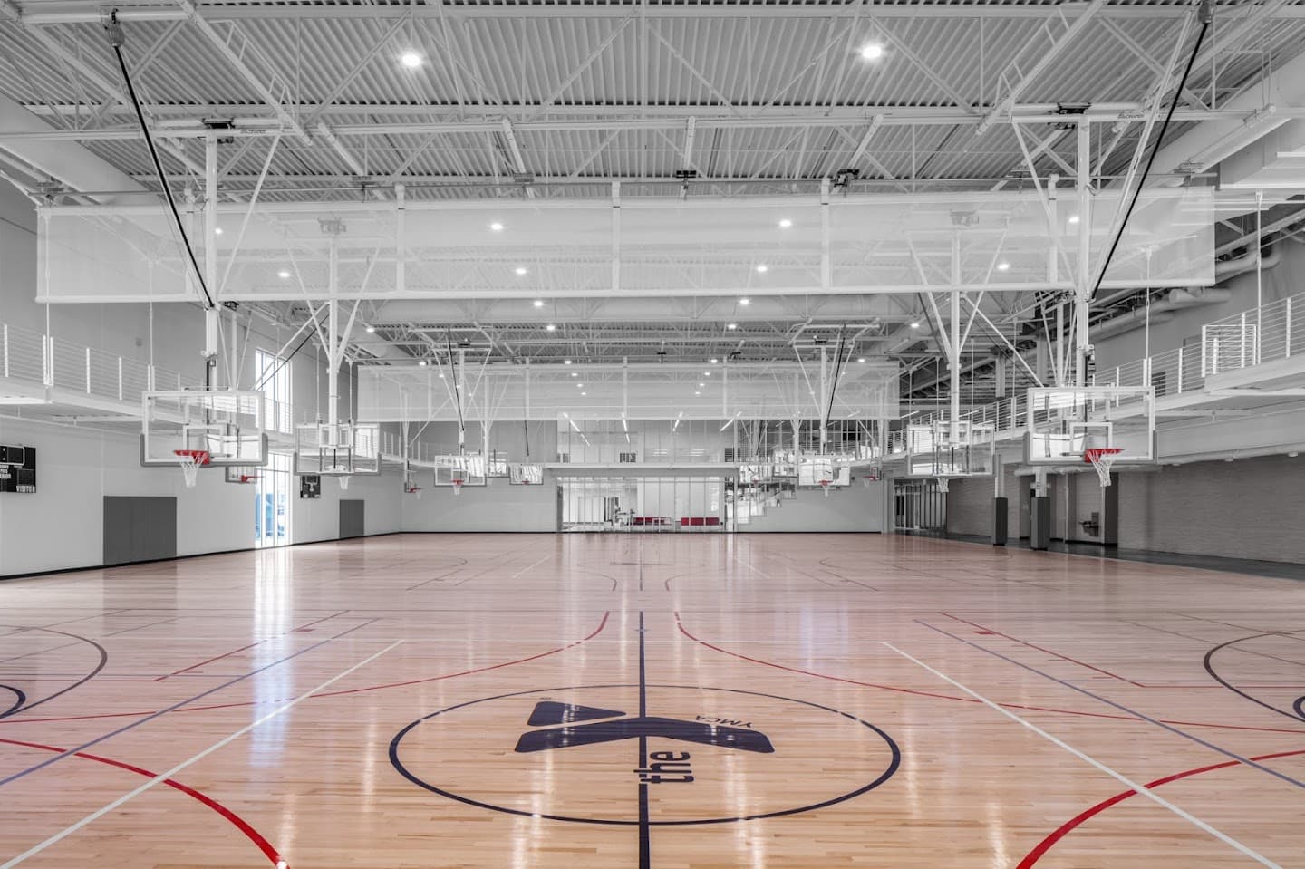 Marion YMCA pickleball courts