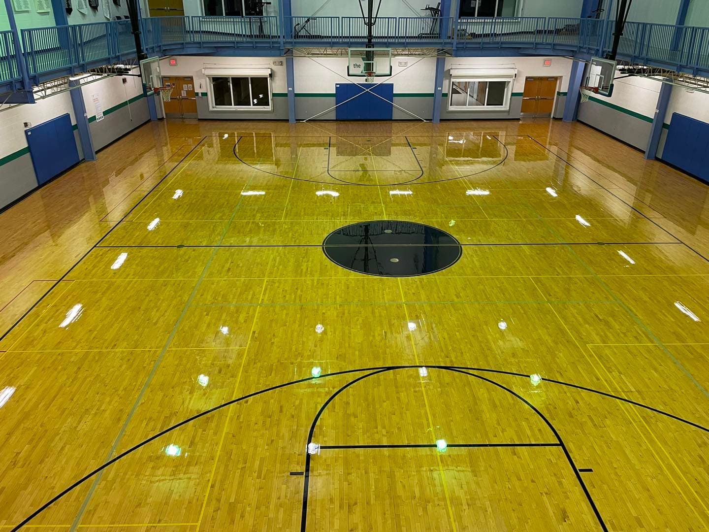 YMCA of the Prairie pickleball courts