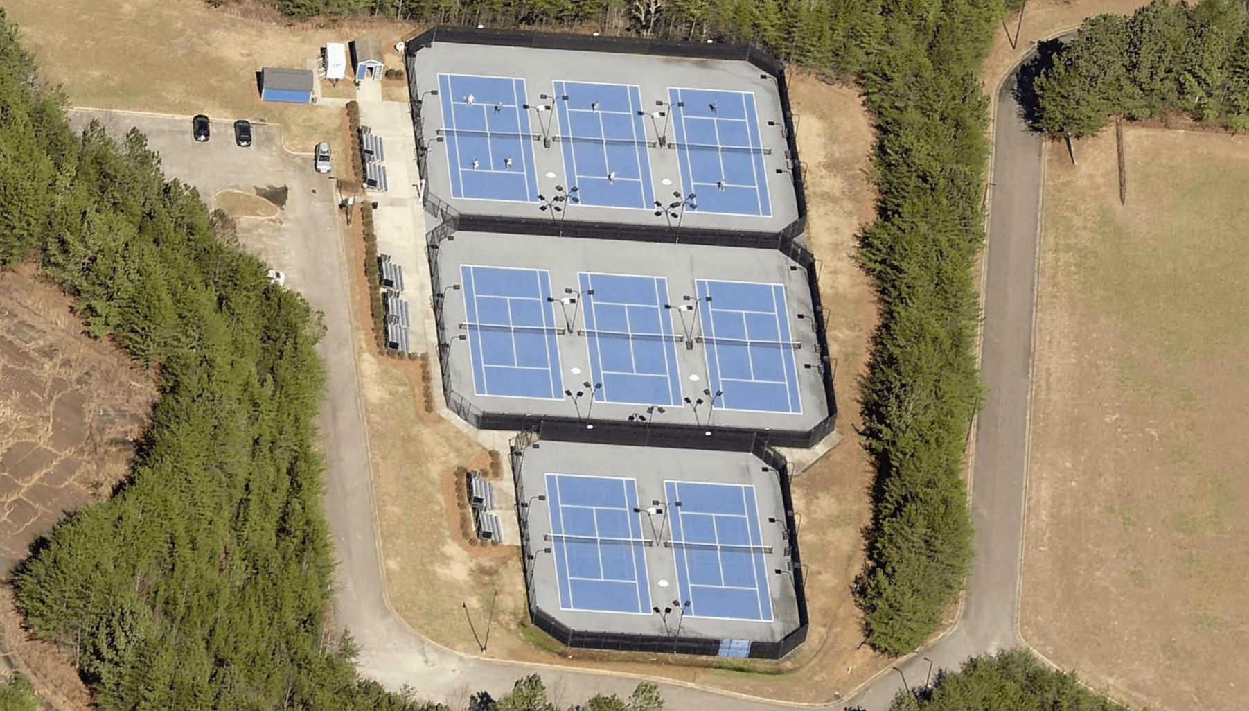 Yahoola Creek Tennis Center pickleball courts