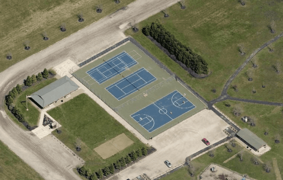 New Russia Township  Courts pickleball courts