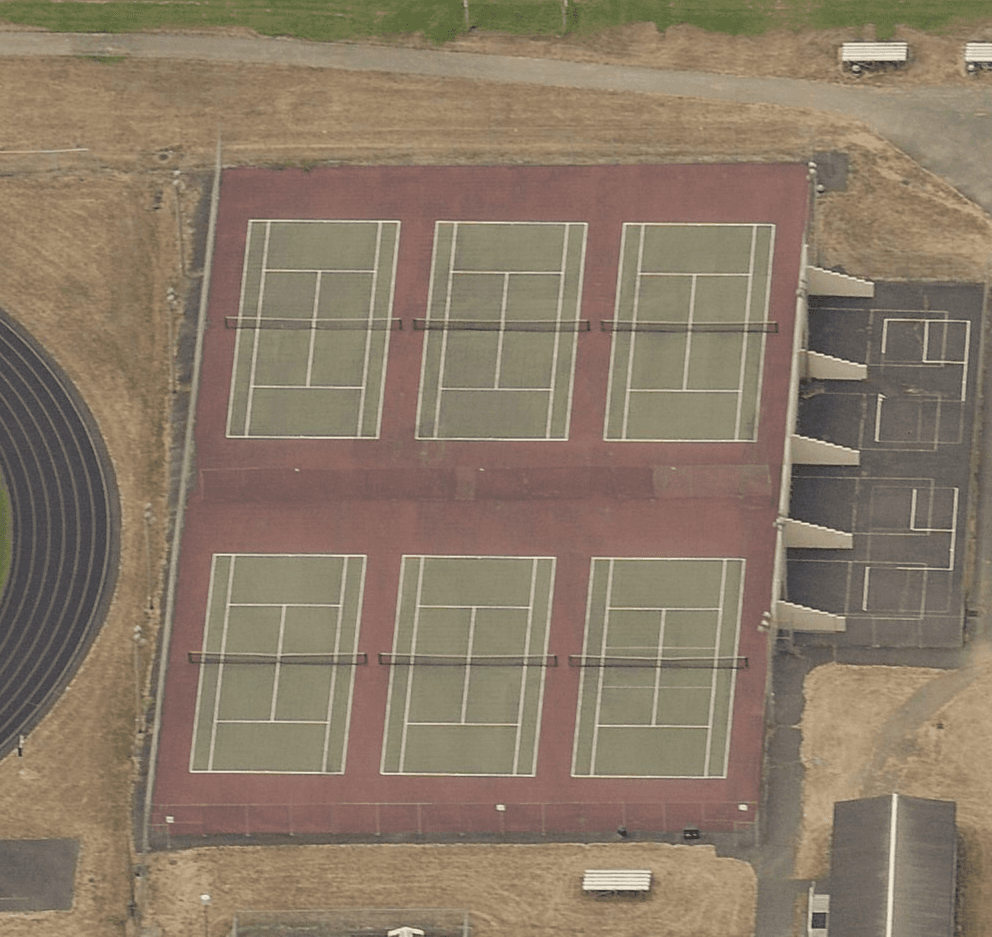 Battle Ground High School pickleball courts