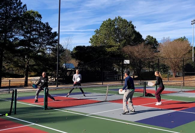 Cary Tennis Park pickleball courts