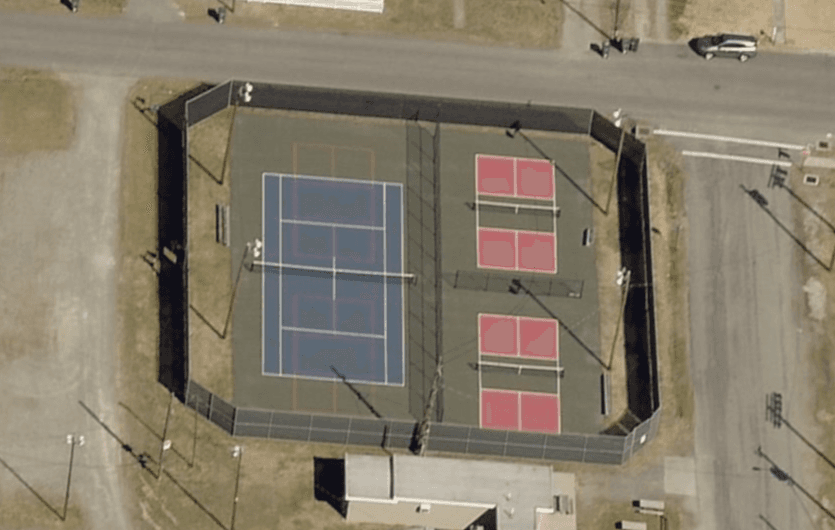 Sandston Recreation Area pickleball courts