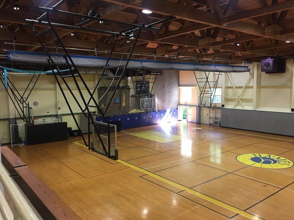 The Hames Center pickleball courts