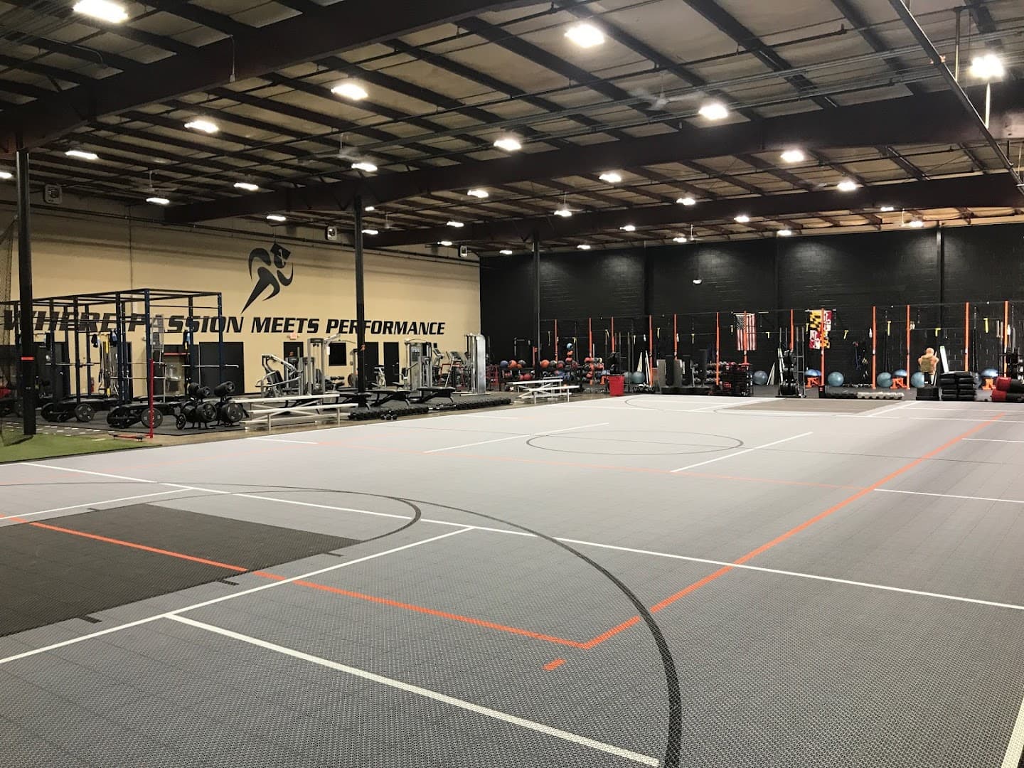 The Edge Training Academy pickleball courts