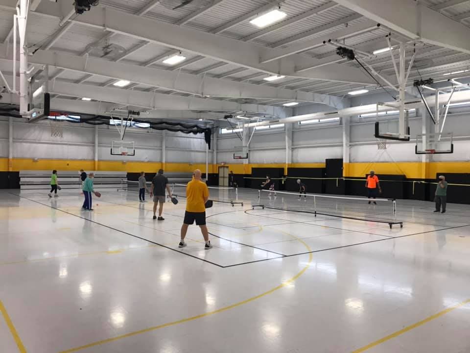 Algoma Community Wellness Center pickleball courts