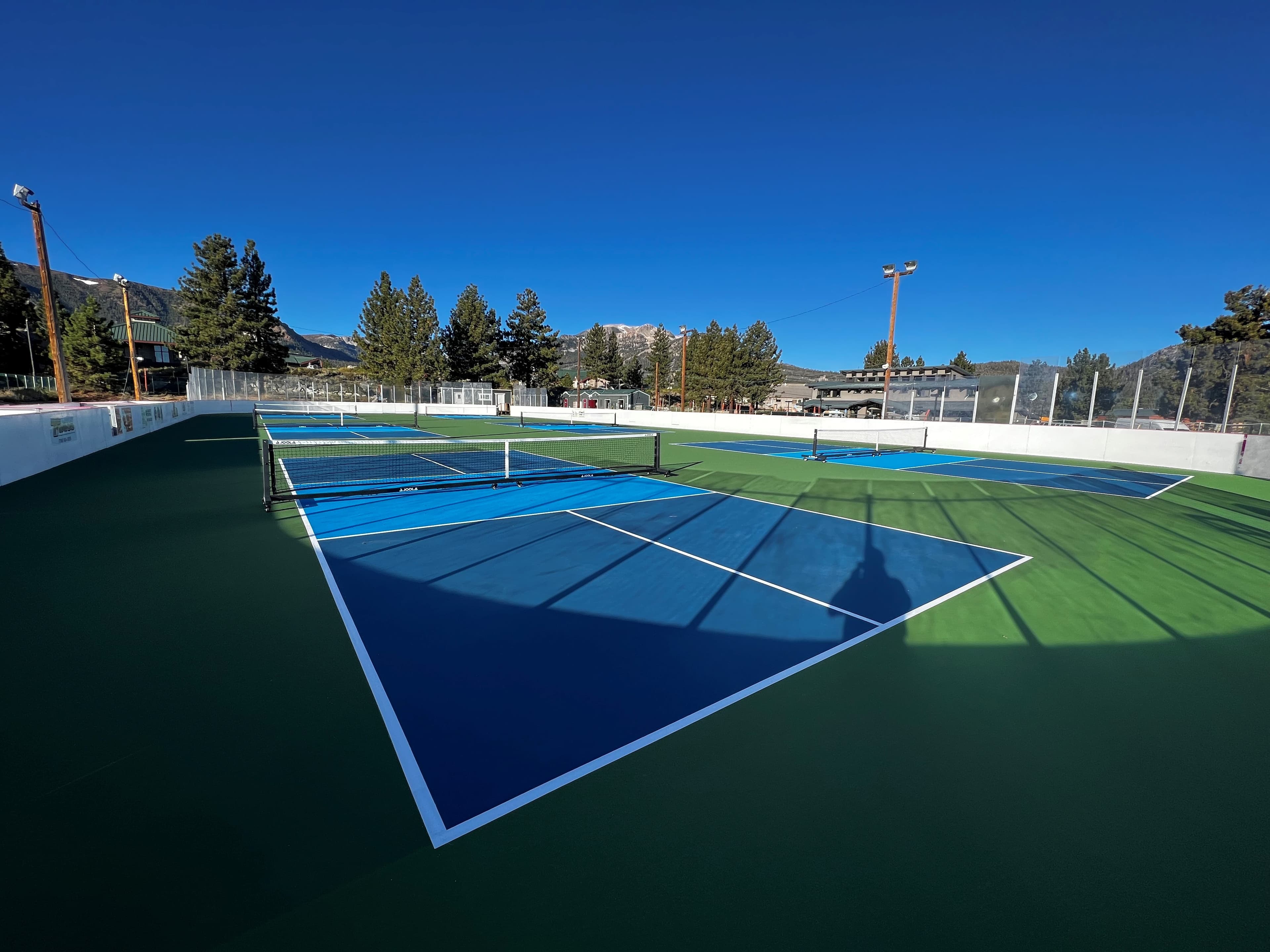 Mammoth Lakes Pickleball Complex pickleball courts