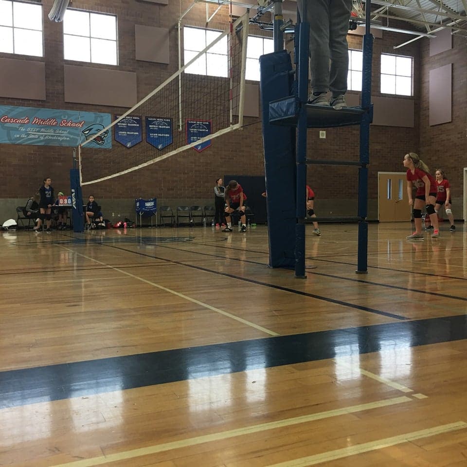 Cascade Middle School pickleball courts