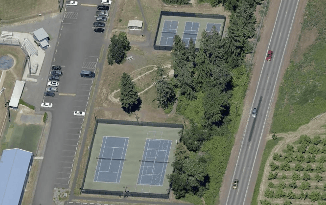 Golden Eagle Park pickleball courts