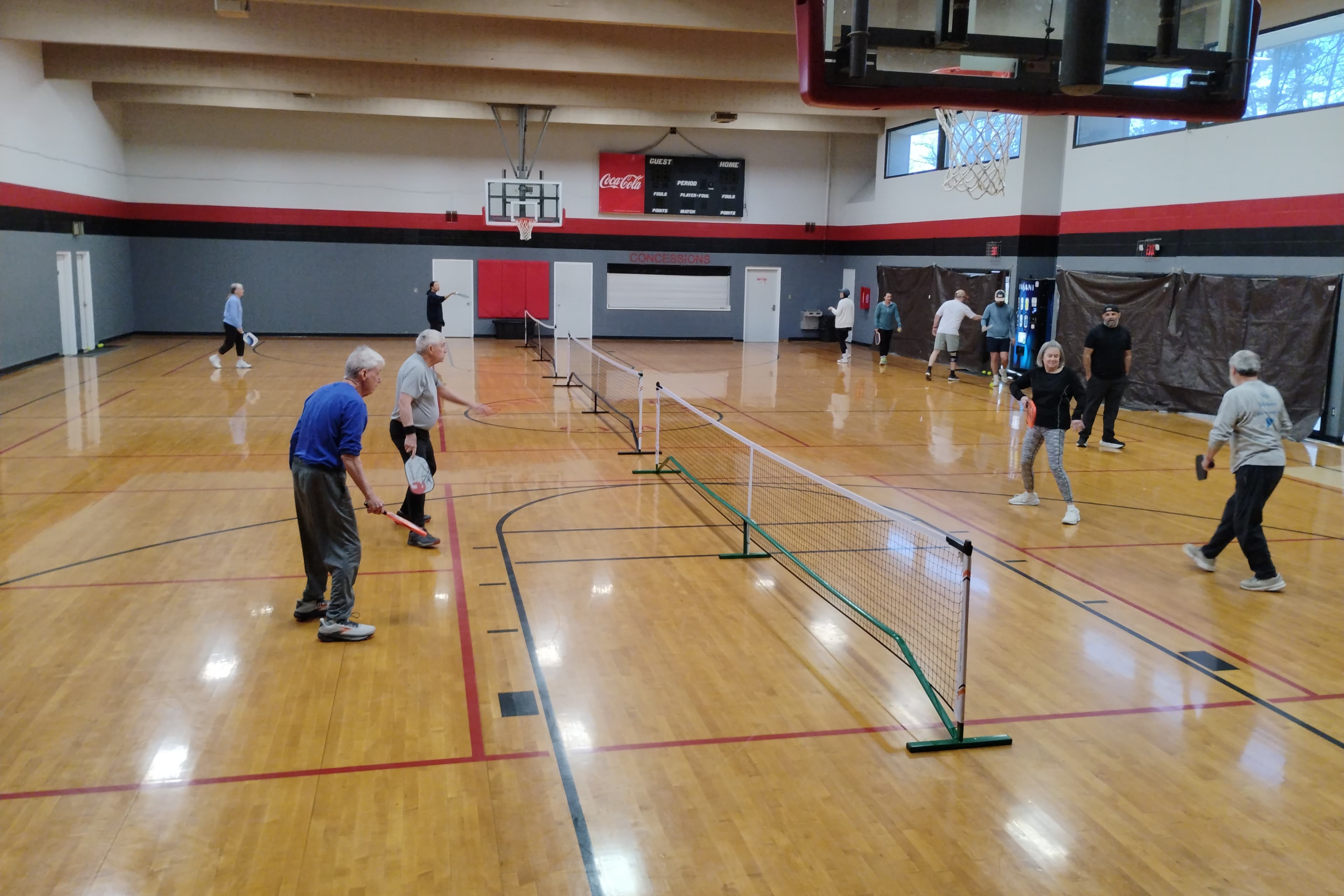 Signal Mountain Indoor Courts - Town Hall Gym pickleball courts