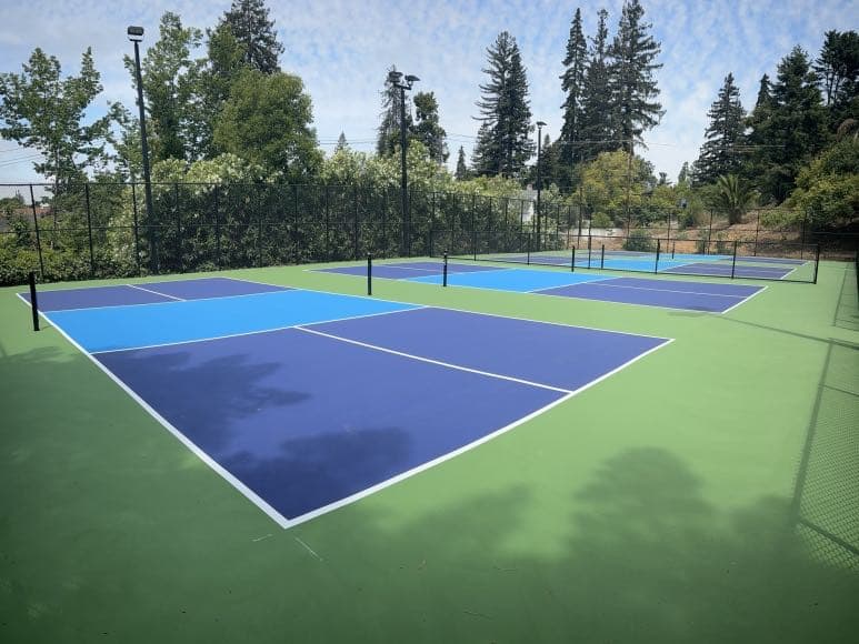 Claremont Club and Spa pickleball courts
