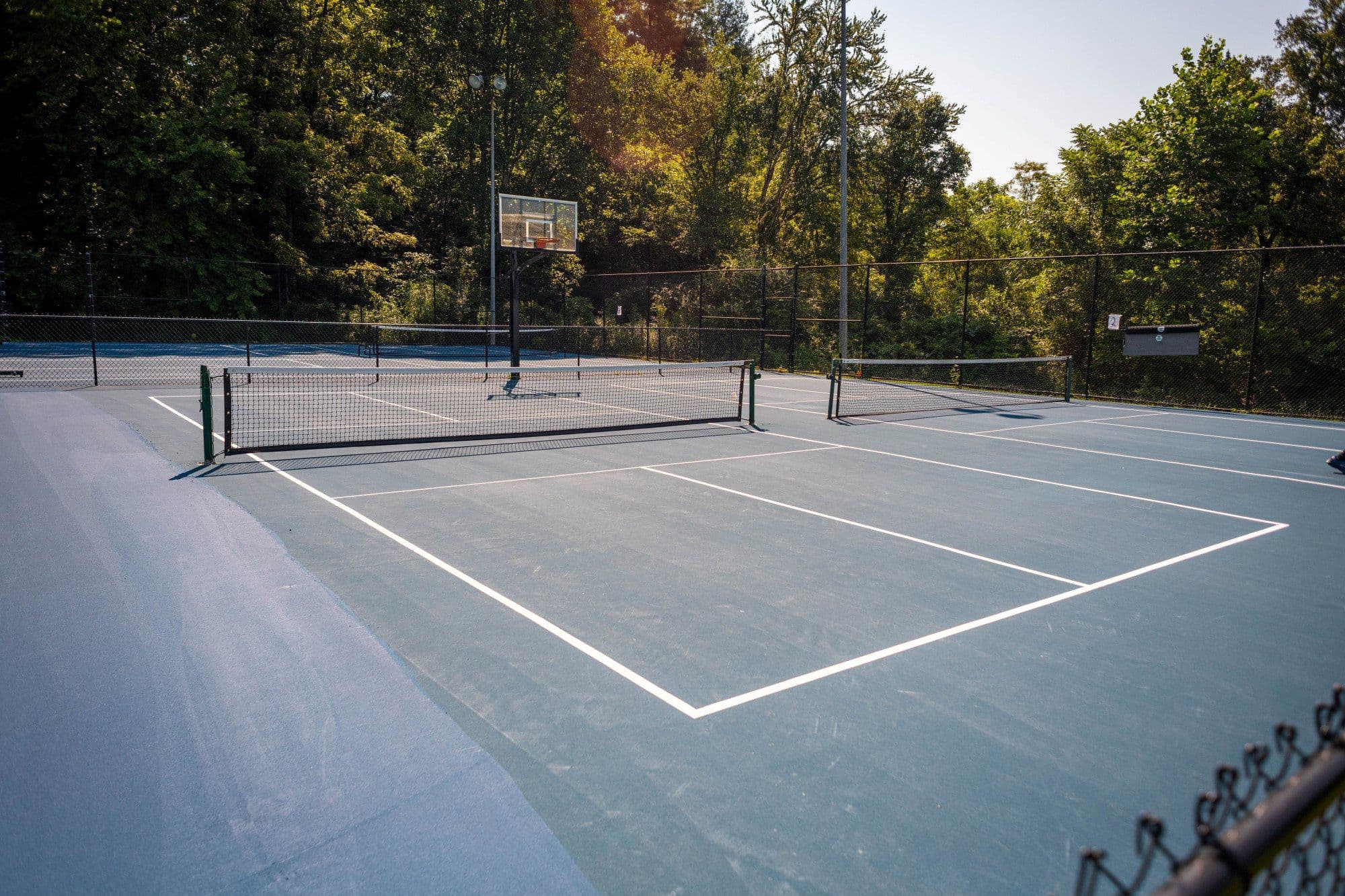 Brevard Health and Racquet Club pickleball courts