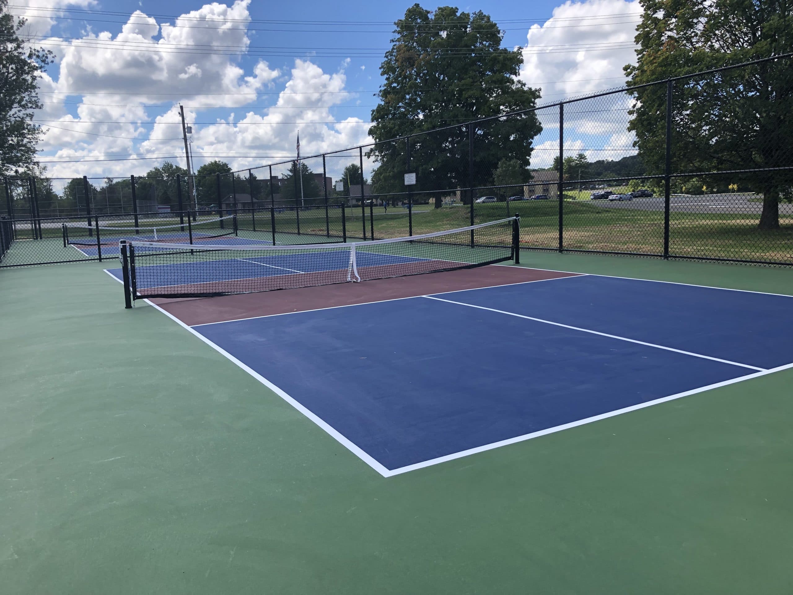 Lou & Gib Reese Ice Arena pickleball courts