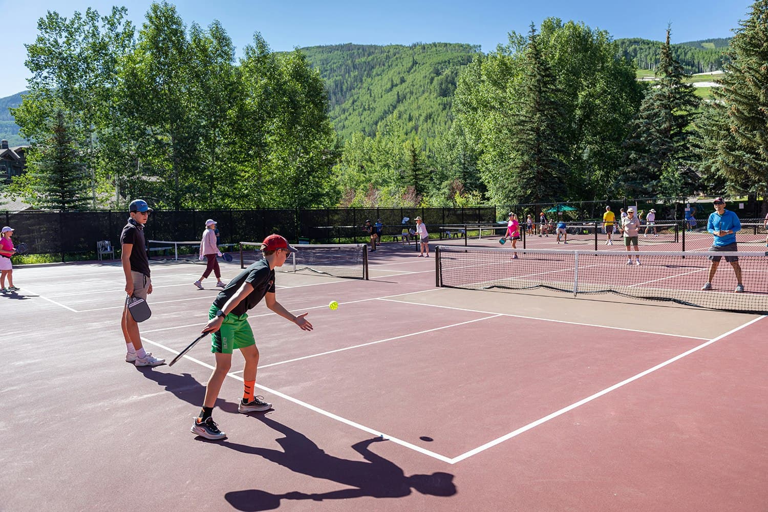 Golden Peak Pickleball Center pickleball courts