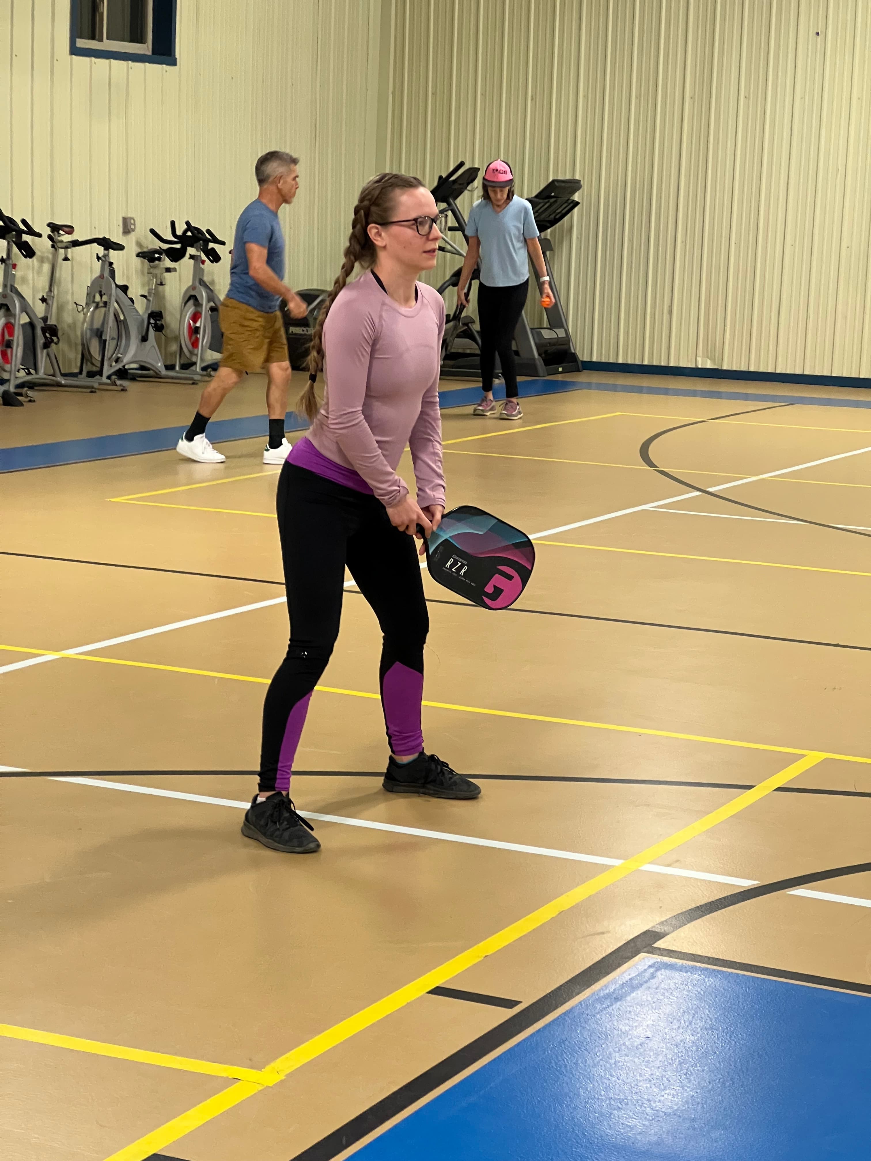 Taos Academy Gym pickleball courts