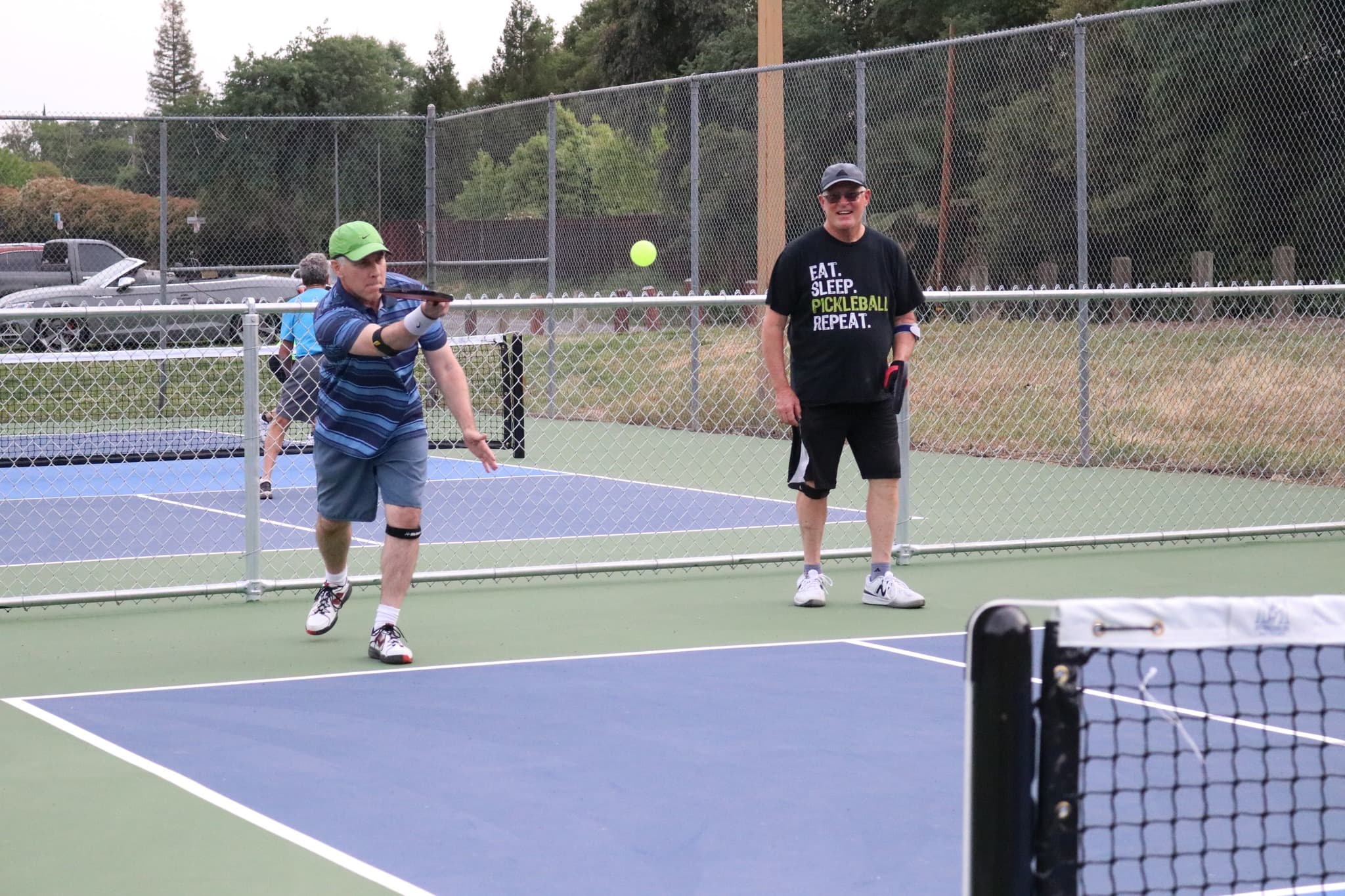 Shady oaks pickleball courts