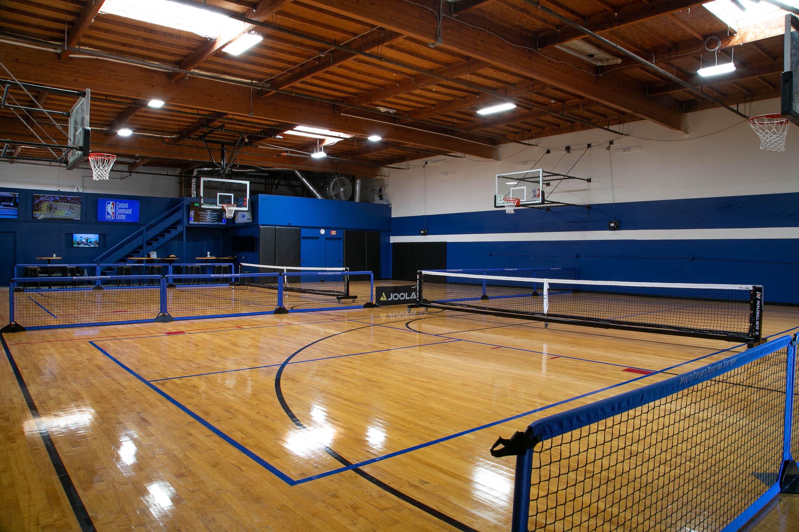 HB Sports Warehouse pickleball courts