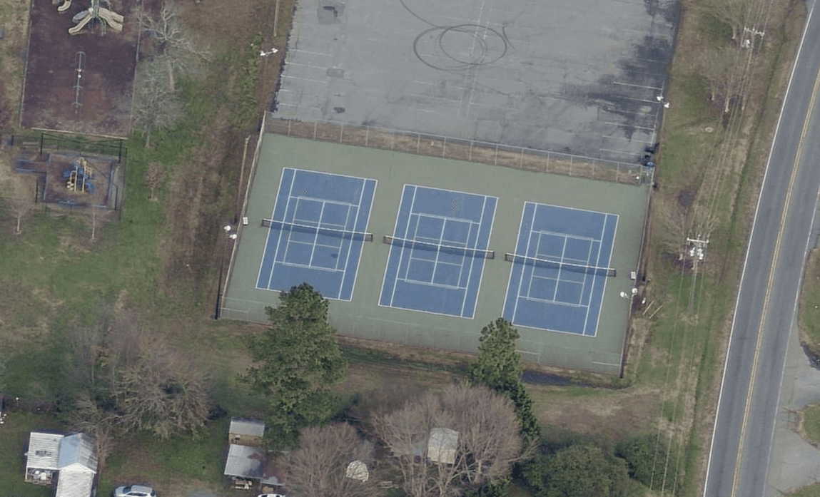 Fairchild Community Center pickleball courts