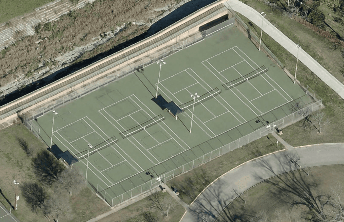 Beverly S Sheffield Northwest District Park pickleball courts