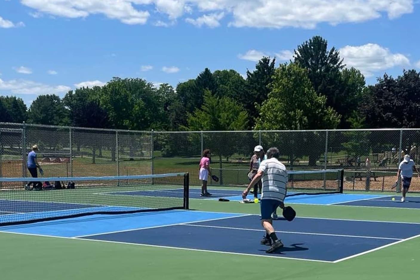 Hanover Township Community Center pickleball courts