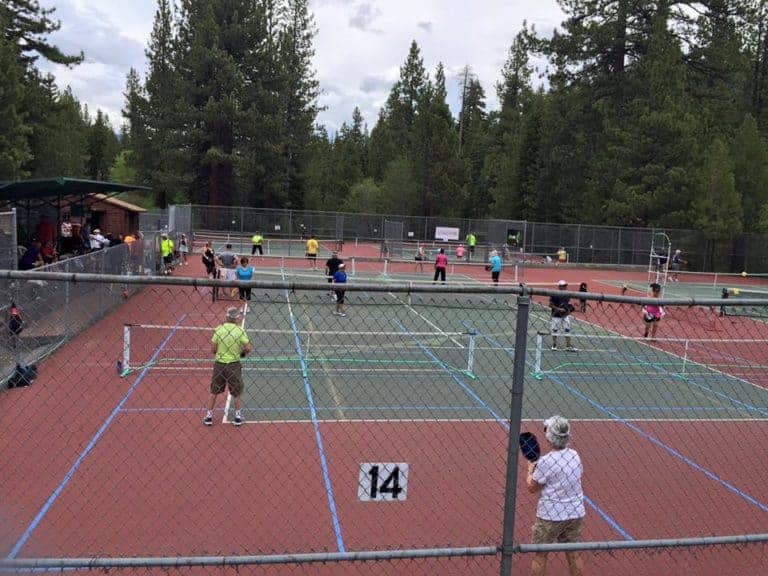 Granlibakken Ski & Racquet Resort pickleball courts