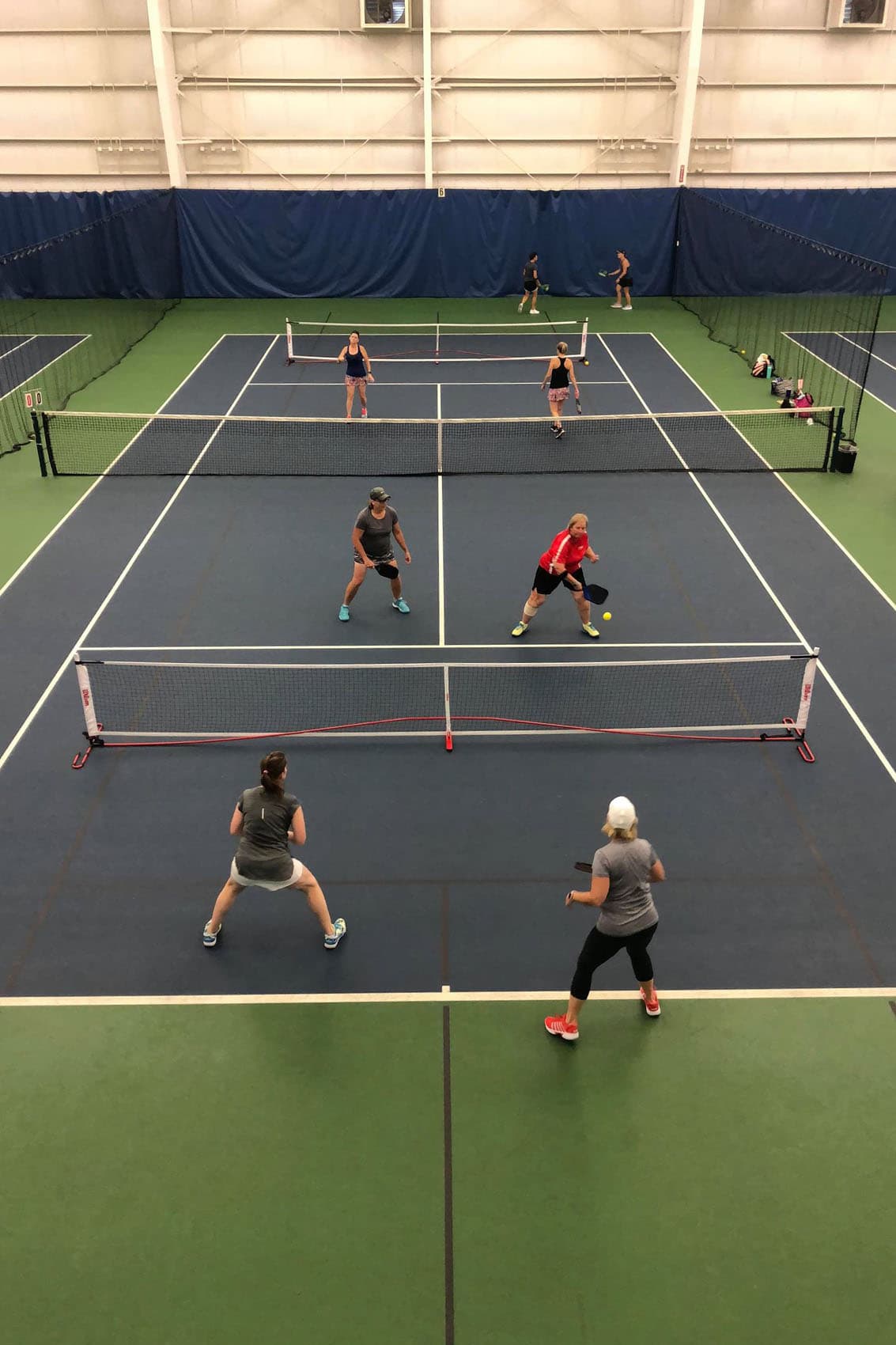 Elysium Tennis Center pickleball courts
