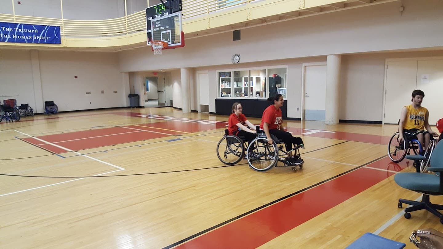 The Frank C. Ruzycki Center for Theraeputic Recreation pickleball courts