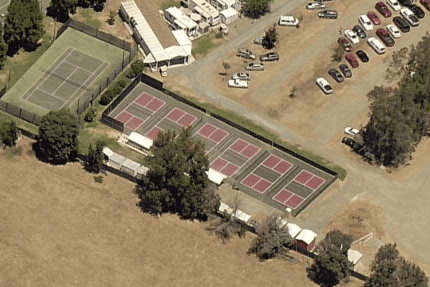 Laguna Del Sol Clothing Optional Resort pickleball courts