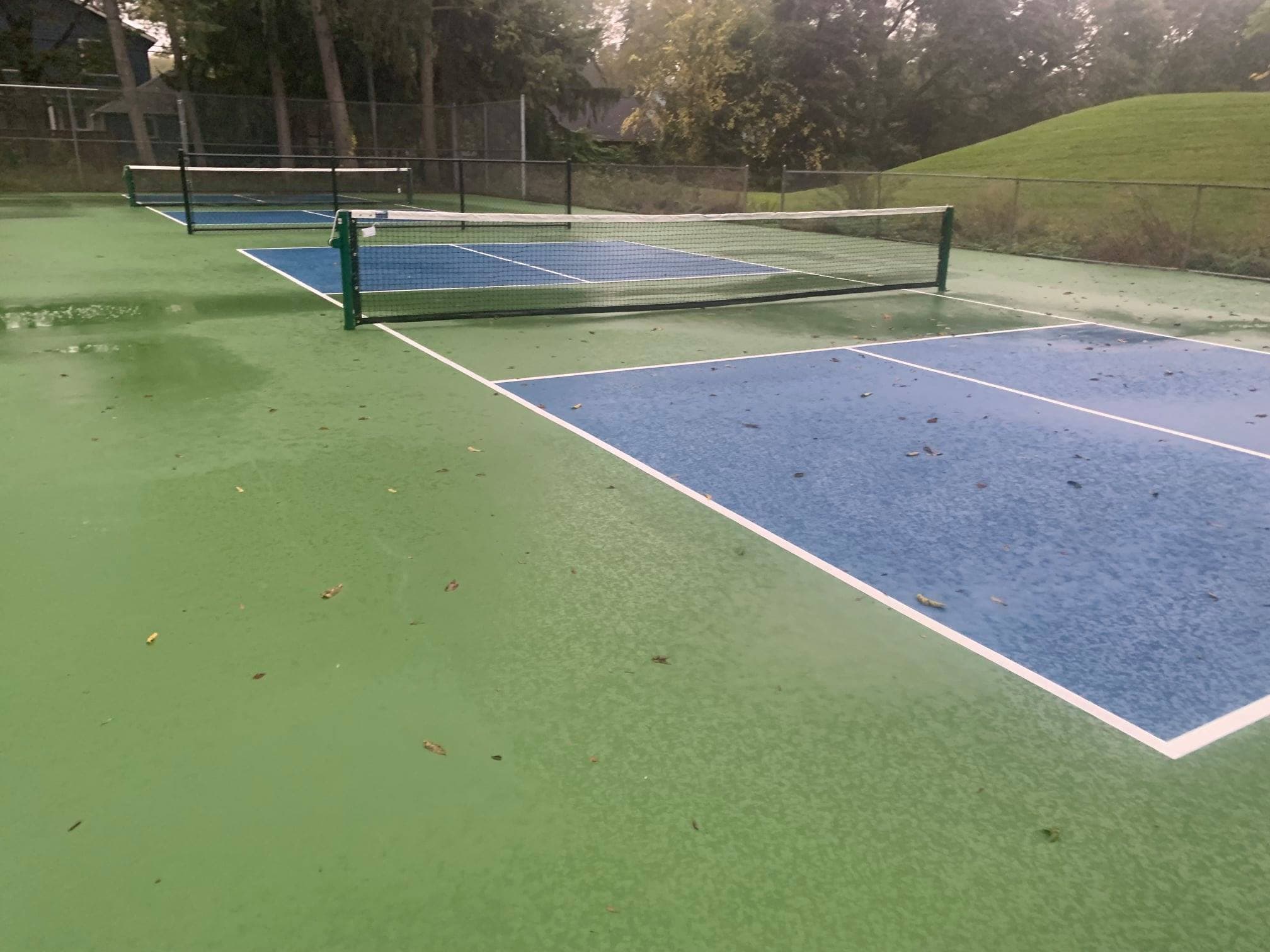 Burns Park pickleball courts