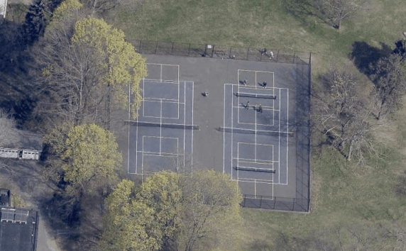 Memorial Park pickleball courts