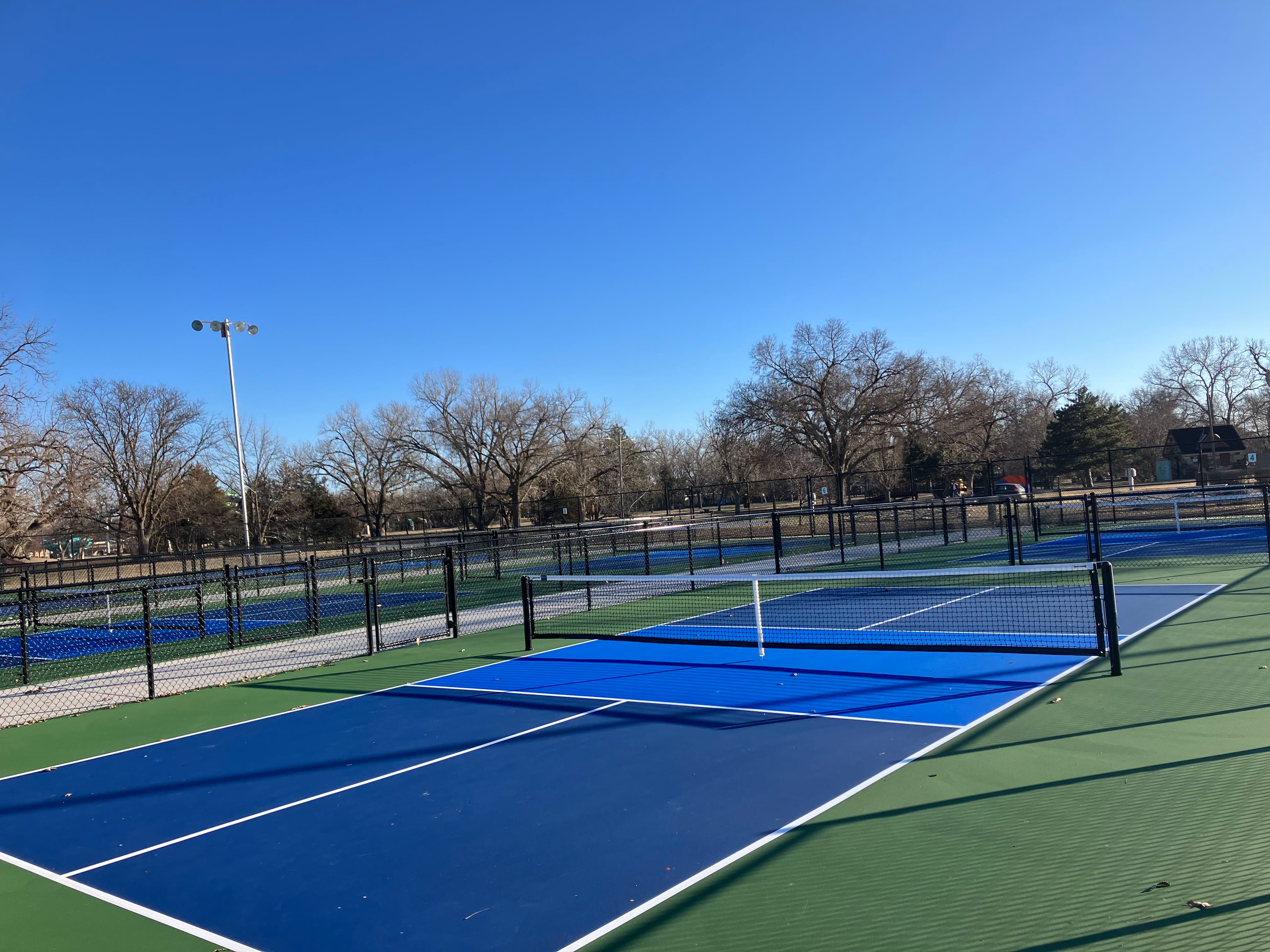 Oakdale Park pickleball courts