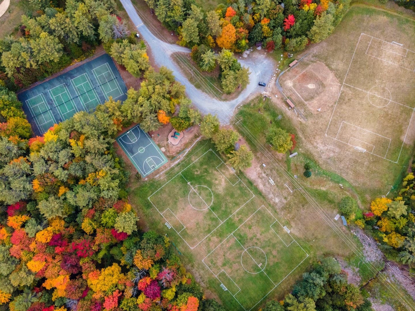 Woodward Park, New London pickleball courts