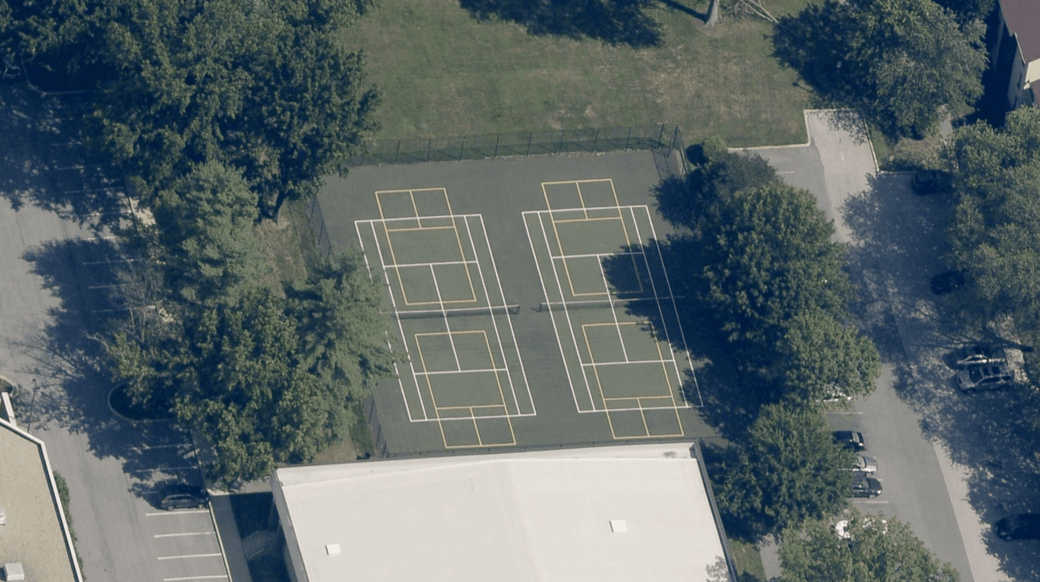 Oakland Mills Village Center pickleball courts