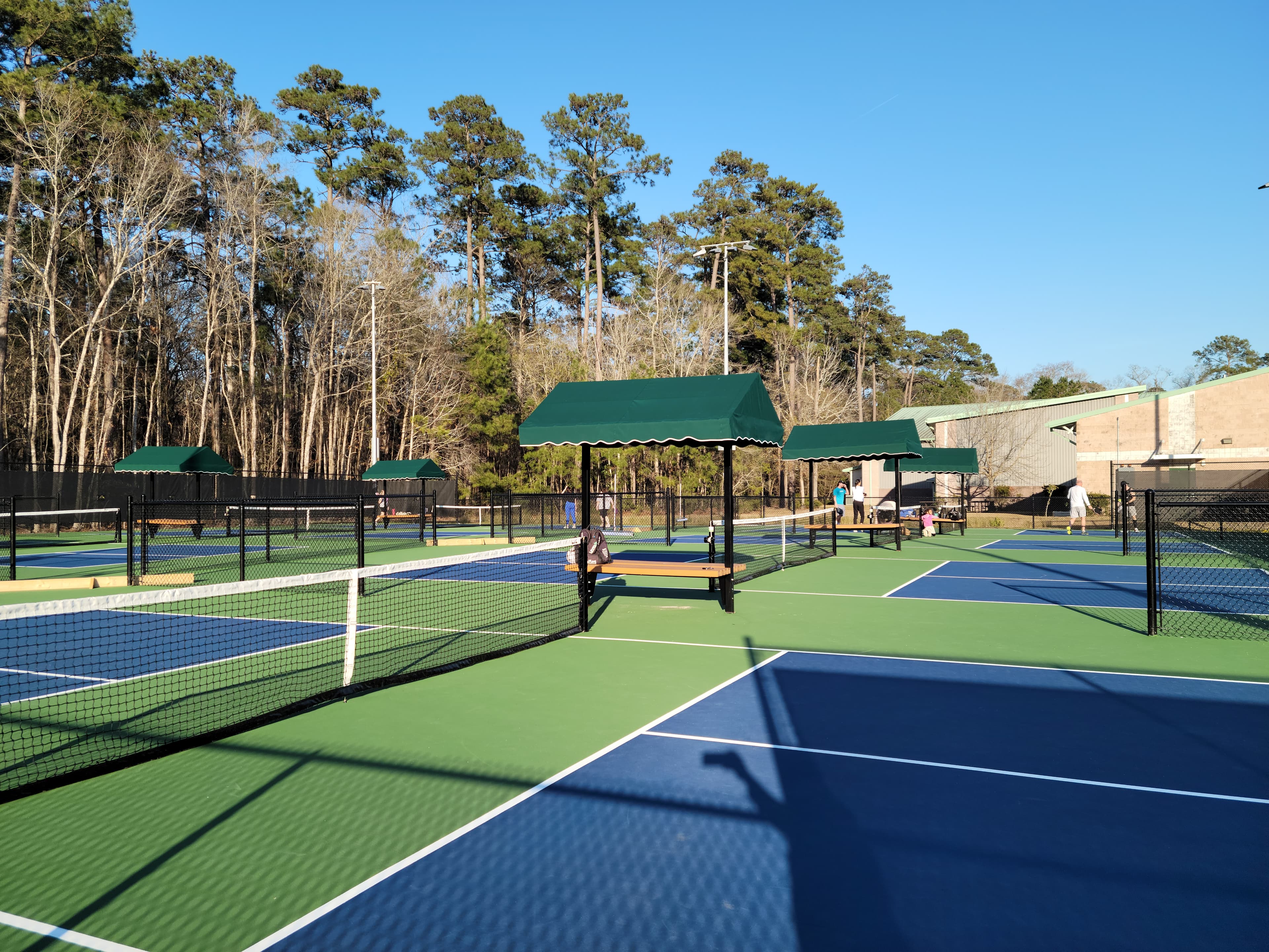 Burton Wells Recreation Center pickleball courts