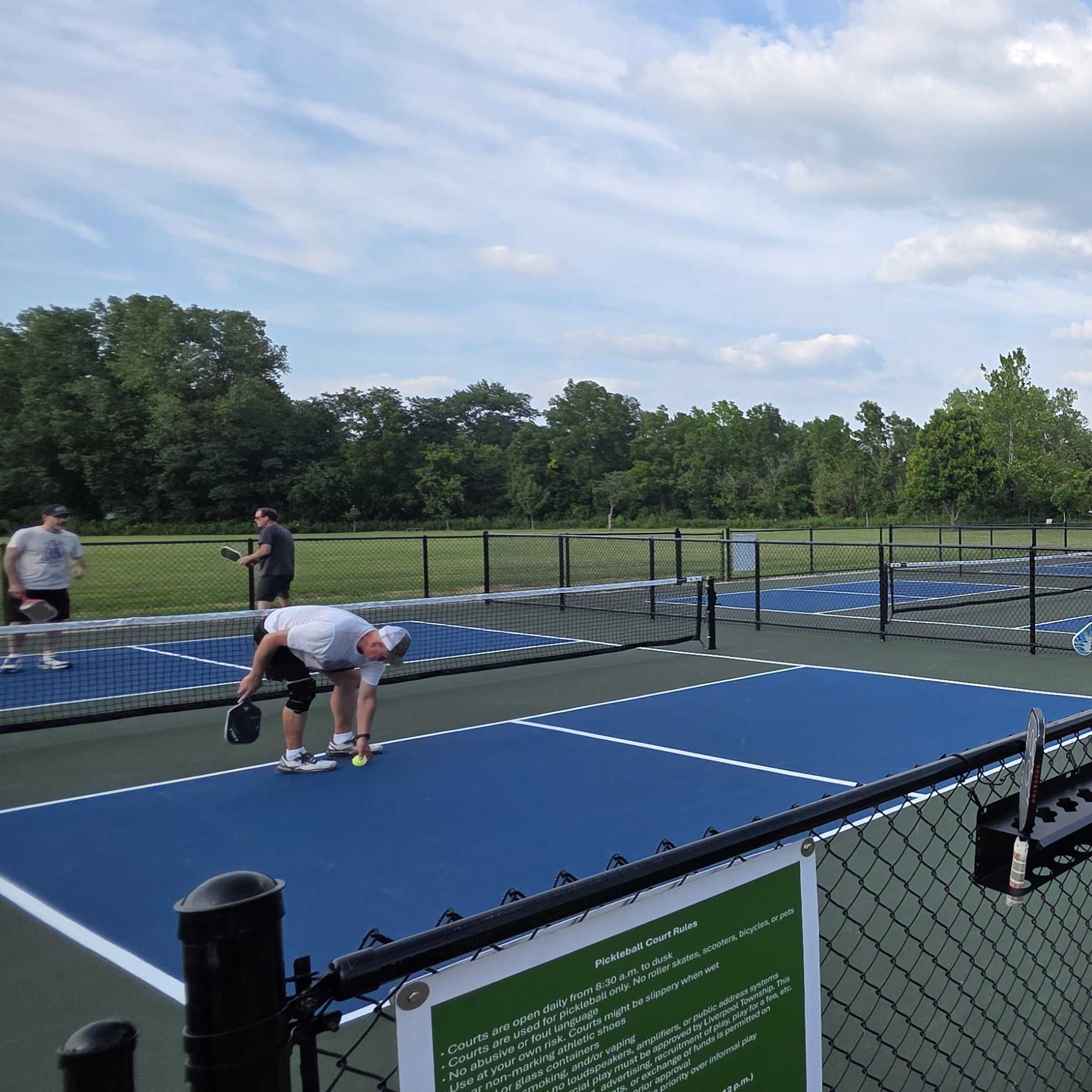 Mill Stream Park pickleball courts