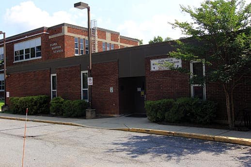 Clara Barton Community Center pickleball courts