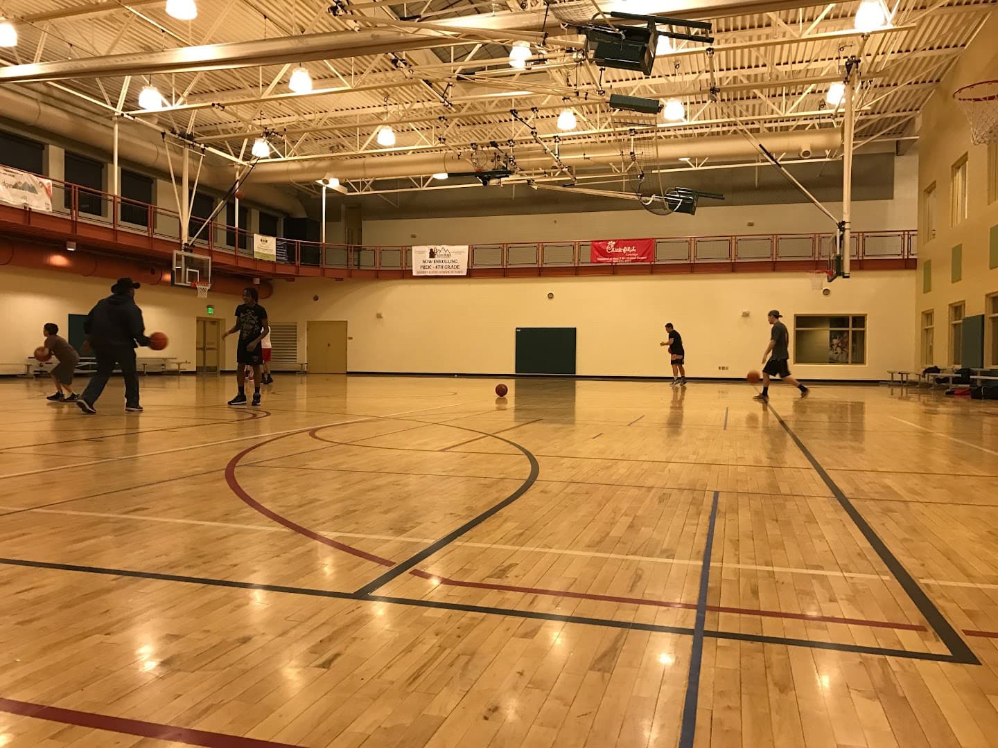 Erie Community Recreation Center pickleball courts