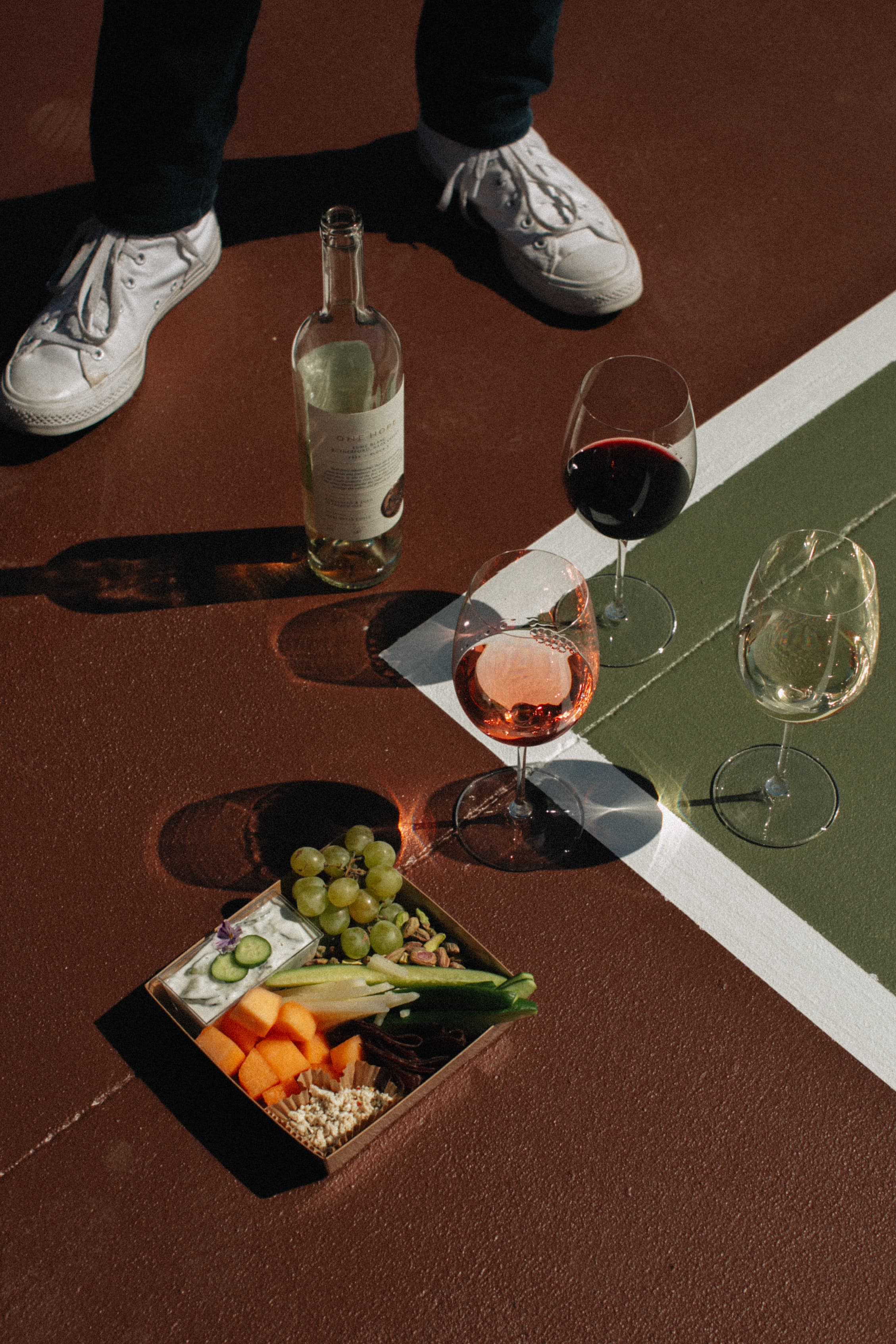 The Crush Pad pickleball courts