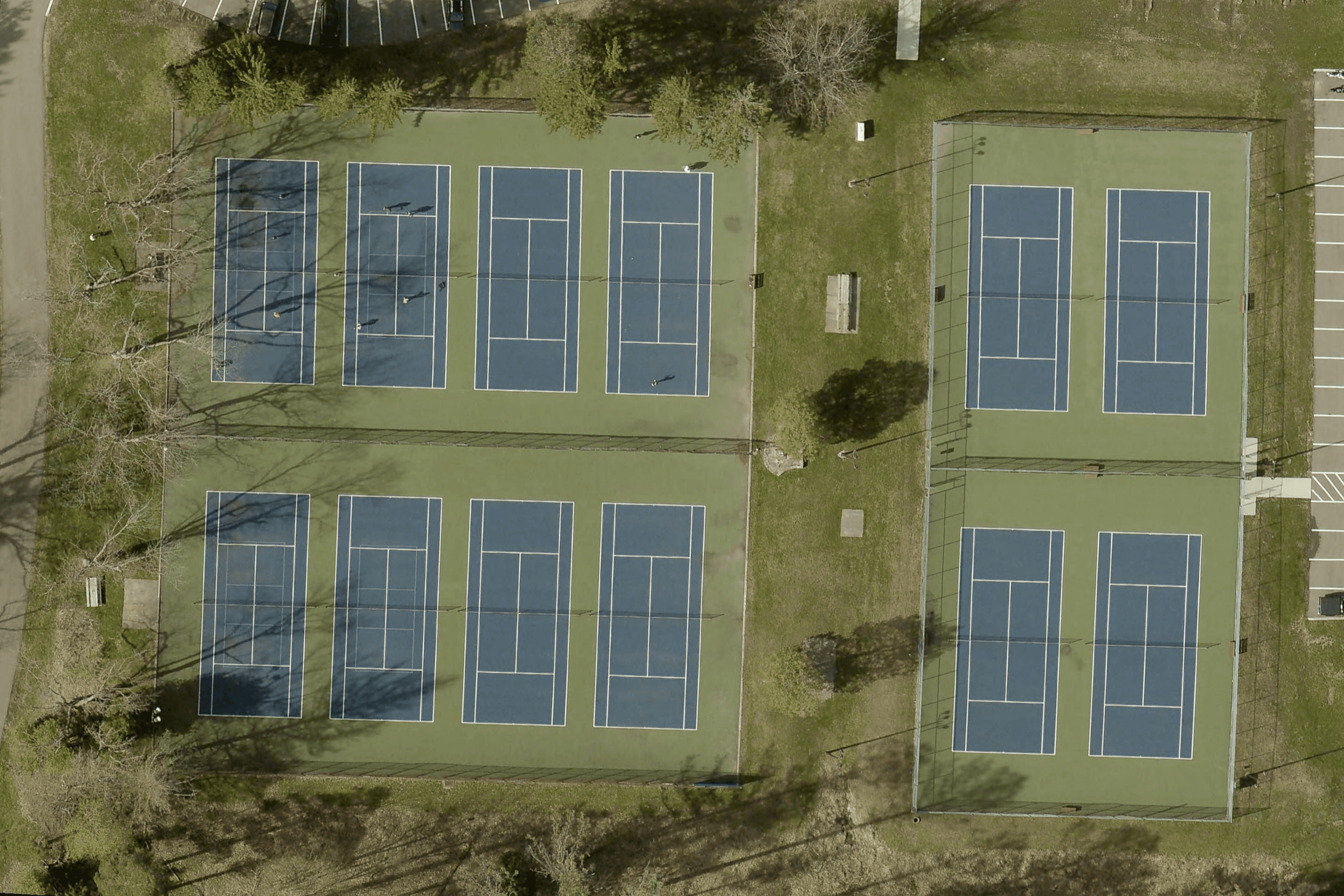Chestnut Ridge Park pickleball courts