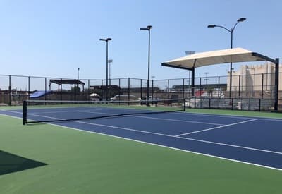 Saddleback Community College pickleball courts