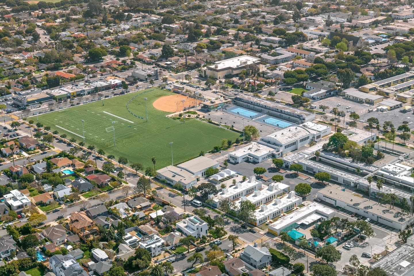 John Adams Middle School pickleball courts